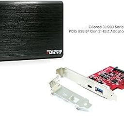 Fantom Drives CSD1000B-M-HA Micronet Technology External SSD 1TB USB 3.1 Gen 2 Type-C 10Gb/s with PCIe Host Adapter - Mac - GFORCE 3.1 SSD Series 2.5 inches Brushed Black-31