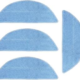 HASTHIP® Replenishment Kit, 4Pcs Mop Cloth for Ecovacs Deebot Y1/Y1 pro Vacuum Cleaner, Replacement Parts Replacement Accessories Kit Microfiber Mop Pads Water Abserbent Scrubbing Pads Cleaning Pads-image-32