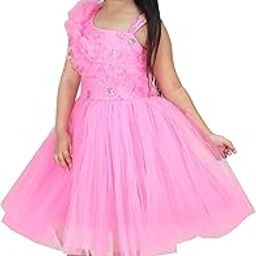 Bongprince Net Frock for Girls Stylish, Comfortable, Perfect for Special Occasions-image-88