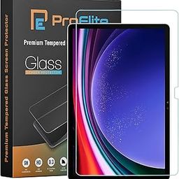 ProElite Premium Tempered Glass Full Screen Protector for Samsung Galaxy Tab S9 Fe Plus/S9 FE+/S10+/S9+/S8+/S7+/S7 FE 12.4 Inch SM-X800/X806/T970/T975/T976/T735-17