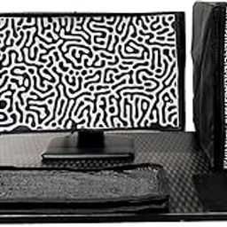 17" (Square) - LED/LCD Computer 4 in 1 Dust Cover Combo Heavy Duty [17" (Square) Screen Protector + CPU Cover + Keyboard Cover + Heavy Mouse Pad] (24 Inch)-image-84