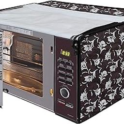 Lithara Printed Waterproof Microwave Oven Cover for Panasonic NN-CT645BFDG 27L | Sams05 (Multicolor)-17