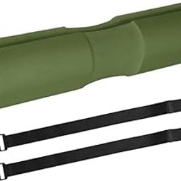 CALANDIS™ Barbell Pad Squat Pad Anti Skid Glute Bridge Pad for Hip Thrusts Gym Workout Green | Barbells & Attachments | Strength Training | Fitness Running & Yoga-image-67