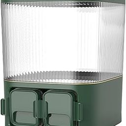 FABLOFT® Rice Container Cereal Storage Containers Rice Storage Bin for Flour Dry Food Green Upgraded-image-37