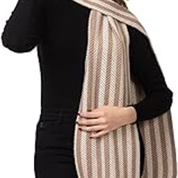 Winter Knitted Scarf and Beanie Cap with Fur Combo for Women | Woolen Soft and Warm Beanie Fleece Hat and Muffler Set for Cold Weather-99