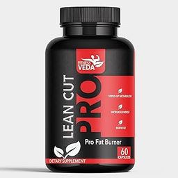 Fitness Veda Lean Cut pro Capsules For Men Women with Acetyl L Carnitine, Green tea Extract, Garcinia Cambogia, Green Coffee Bean Extract, for Men & Women -60 Capsules-picture-15