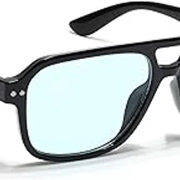 eyejack UV Protected Square Sunglasses for Men & Women (9265CL)-picture-7