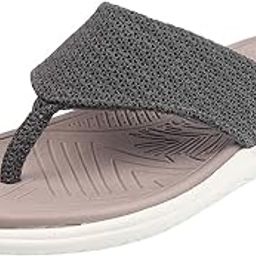 Women's Comfy Fashion Flyknit Fabric Flat Casual Slipper Slip-on Sandals-picture-33