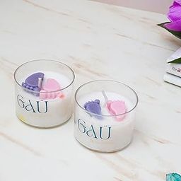 The Natural House Baby Shower Scented Candles, Candles for Baby Shower Decoration, Baby Theme Gift Set, Candles Packed in a Box with Thank You Card (Baby Feet, Pink & Blue, Pack of 2)-image-91