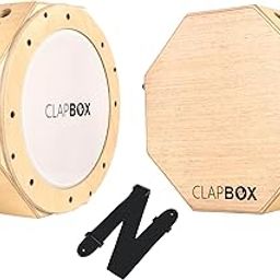 Clapbox Cajembe Travel Cajon (3 instruments in 1) - Rubber wood with Carry Bag-picture-10