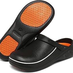 Men's Unisex-Adult Kitchen Shoes - Nonslip Water Proof Work Shoes for Men, Women, Nurses, Gardeners, Indoor & Outdoor-49