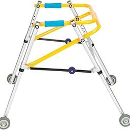 MobilityKart CP Walker | Aluminum Alloy | Lightweight Height-Adjustable Foldable Rollator | Child Reverse Walker-image-71