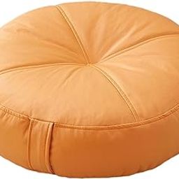 UJEAVETTE Round Floor Pillow Throw Pillow Floor Seating Cushion for Chair Sofa Bedroom Orange-image-99