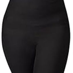High Waisted Tummy Tucker Women Belly Fat Shapewear for Full Body Shapewear for Women Tummy and Thigh Slimming (Skin)(Black)-image-87