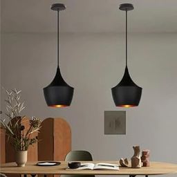 LEGEEN Modern Style Celling Hanging Light Decoretive for Home Lobby Bedroom Livingroom ST64 E27 Bulb Included Set of 2-image-24