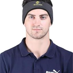 Fleece Ear Muffs Cover, Multifunctional 2-1 Winter Ear Warmers Sorts Headbands for Men & Women, Warm Headwear for Cycling Grey-image-66