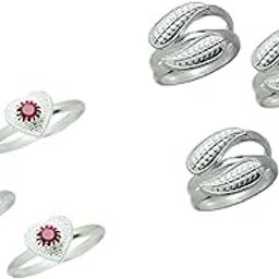 Kamada's Designer colorful Toe ring-image-70
