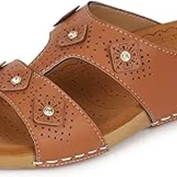 ortho joy doctor Slipper for women Fancy || Orthopedic Women's Slipper || Comfortable Regular Wear slippers For Women-picture-22
