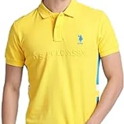 u.s. polo assn. Men's Cotton Slim Fit Polo Shirt-picture-23