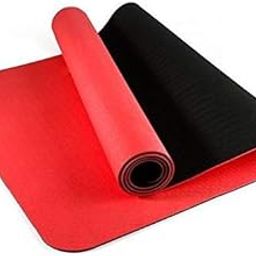 IRIS Fitness Non Slip TPE Yoga Mat for Hot Yoga Pilate Gymnastics, Double Sided (72 inch x 24 inch x 6 mm)-image-49