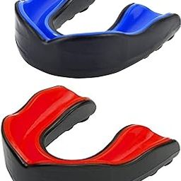 DRANGE Warrior 2-in-1 Sports Gum Shield for Boxing, MMA, Karate, Taekwondo, Football, Basketball, Hockey, Jiu Jitsu - Adult & Youth Mouth Guard, Works with Braces-image-111