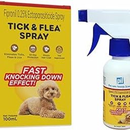 PIL Tick & Flea Spray | Complete Remedy for Fleas & Ticks | Fast, Effective Spray for Fleas, Tick, and Chewing Lice for Dogs and Cats-image-89