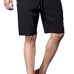 Men's Polyester Regular Fit Shorts, Yoga and Gym Wear, Running Shorts for Men-26