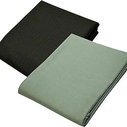 KUNDAN SULZ GWALIOR MEN'S Cotton Shirt & Trouser Fabric Combo Set (Un-Stitch; 1.20 & 2.25 Meter: Blackish Green & Light Greenish Grey)-image-35