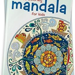 Creative Coloring Mandala For Kids : Coloring Book To Improve Concentration And Relaxation-55