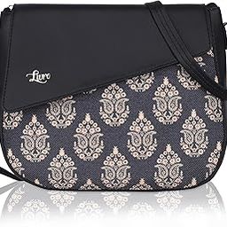 Structured Women's Printed Hand Crafted Vegan Leather styles Flap Sling Bag-image-53