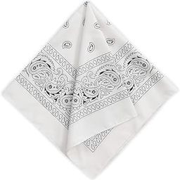 Cotton Bandana Multi Purpose Scarf Wrist Band Head Band HAndkerchief For Men Women Boys & Girls-image-27