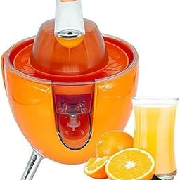 Riveira Power Juicy Electric Citrus Press, Non-Slip Feet – Retro Style Citrus Juicer - 300W Electric Orange Juice Squeezer, 2 Cones for Large & Small Fruits - Easy to Clean Juicer Machine-picture-22