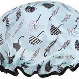 MERISHOPP® 2xWaterproof Double Layer Shower Cap Bath Hair Protection Adult Bath Accs I|Health & Beauty | Other Health & Beauty-image-15