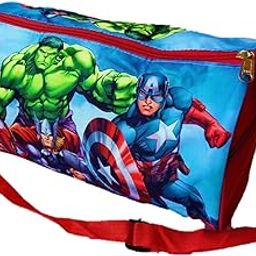 Avengers Kids Duffle Bag - Lightweight Bag Easy to Carry, Best for Gifts and Return Gifts, Polyester (13 * 8 * 8) inch,-image-37