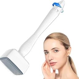 Stamp for Hair & Beard regrowth, 0-3mm Titanium Micro Facial Needles Reduces Hair Fall & Stimulates Follicles, Safe and Effective Easy to use | Skin Care Men and Women (WHITE-1, Small)-22