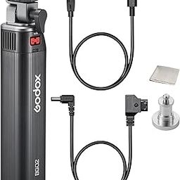 Godox BG02 Battery Handle Grip. 6600mAh 95Wh Extended Power Handgrip for AD200 Pro II, AD200 Pro, AD300 Pro, ML100BI, ML60BI and Other Photography Studio Lights,Battery Grip with D-Tap and USB-C Cable-image-40