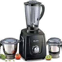 Sujata MG 01 The New Generation Mixer Grinder (3 Jars) ABS, Black, 1000 Watts-image-15