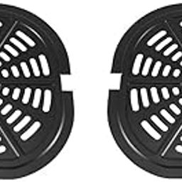 SHIPLORD® 8-Inch Nonstick Square Air Fryer Grill Pan - Double The Cooking Space for 5-Quart Air Fryers-image-10
