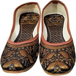 Pink Aura Handcrafted Traditional Punjabi/Rajasthani Jutti Slip On Sneakers for Women and Girls, Trendy Stylish, Latest Designing Juti-image-35