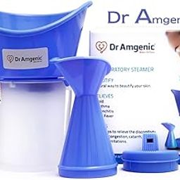 Dr. Amgenic 3-in-1 Steamer for Cough & Cold | Steam Machine for Facial & Nasal Steam Therapy | Fast Heating Steam Vaporizer for Skincare, Cold & Congestion Relief | Home Use | Made in India-image-84