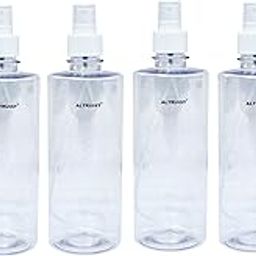 ALTRUIST Mist Spray Bottle for Sanitizer 500ml, Spray Bottle for Hand Sanitizer Refillable Empty Bottle Transhparent Multi Used (Set of 6)-4