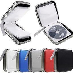 ELBME E 1Pc 40 Disc Cd DVD Vcd Wallet Storage Organizer Case Holder Album Hard Box-image-16