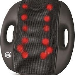 GHK Multifunction Massage Cushion 12 Ball Machine H90 Shiatsu Back Massager, Neck, Calf for Car, Home & Office Use (Multicolour)-picture-23