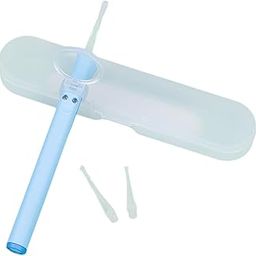 MERISHOPP Earwax Remover Kits Portable Reusable Handheld Kids Ear Picker Blue-image-57