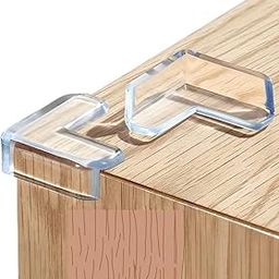 Krifton Silicon Corner Protector for Sharp Edges, Table Corners Edge Protector, Baby Proofing Edge & Corner Guards (Pack of 8)-5