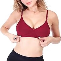ClothCraze Women's Full Coverage Non Padded Non Wired Cotton Bra (BR_01)-picture-20