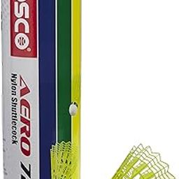 Cosco Aero 727 Shuttle Cock, Nylon, Yellow-picture-15