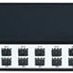 Hanutech 1U 19" Rack Mount 24 Port Fiber Switch ( 2-Ports RJ45 10/100/1000 M Tx, 24- SFP Ports 1000M Fx) Unmanaged, (without Module)- 1 Year Warranty-8