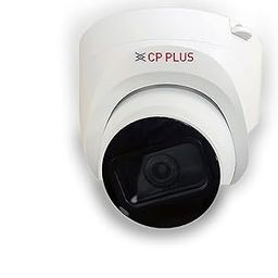 CP PLUS 5MP IR Dome Camera | 3.6mm Fixed Lens up to 20 M IR Distance | Max. 25fps@5MP (16:9 Video Output), White - CP-USC-DC51PL2-V3-11