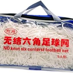 Enakshi (LABEL) Creations 2 Pieces Soccer Goal Nets Lightweight Replacement for Practicing Beach Match 5 a Side-image-41